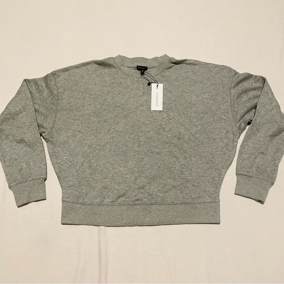 Dynamite Grey Crewneck Sweatshirt Women’s Size Large - Picture 15 of 16